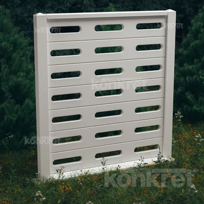 Betonzaun Visio (KV201)